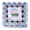 Satvik Tea Light Wax Candles (, 1 1/2", Unscented), 4Hrs Burning
