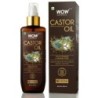 Wow Skin Science Castor Oil - Cold Pressed & Hexane Free, Supports