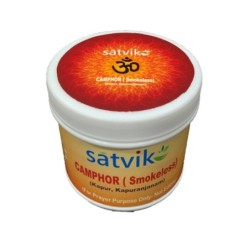 Satvik Smokeless Camphor Tablets, Karpoor, Karpoora, 200 Grams