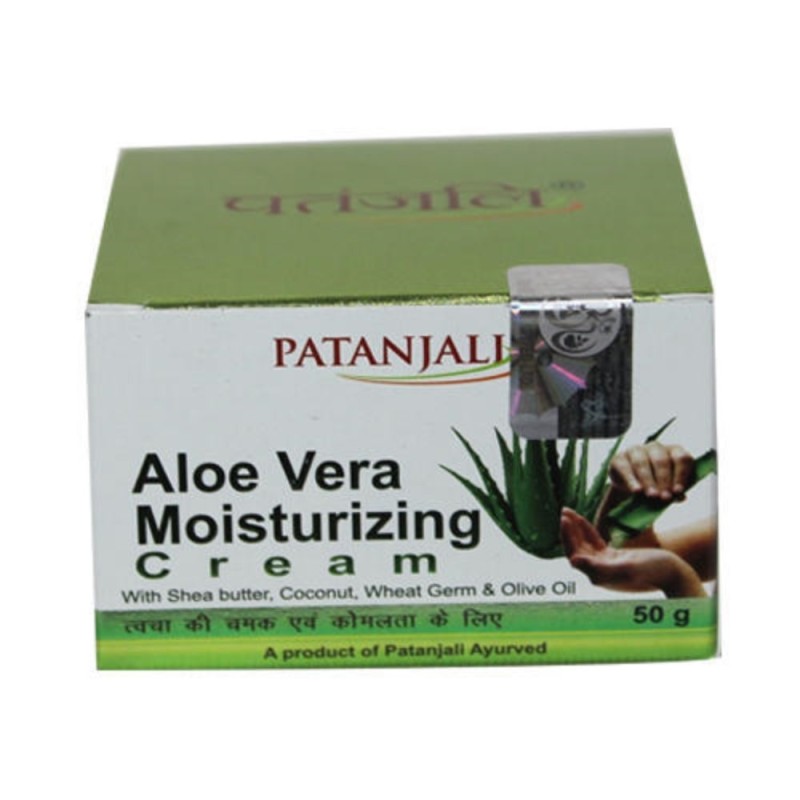 Patanjali Aloevera Moisturizing Cream, with Shea Butter, Coconut