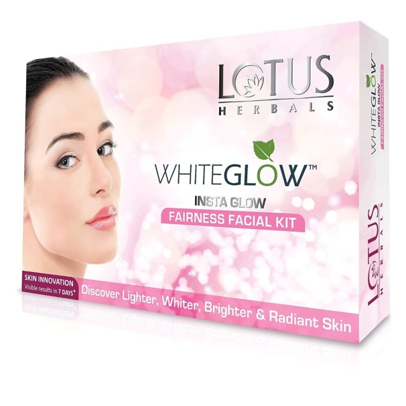 Lotus Herbals Whiteglow Insta Glow Fairness Facial Kit - Discover