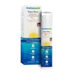 Mamaearth Aqua Glow Hydrating Sunscreen Gel SPF 50 - with Himalayan
