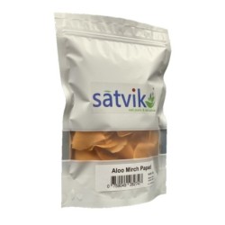 Satvik Aloo Mirch Papad - Ready to Fry 100g