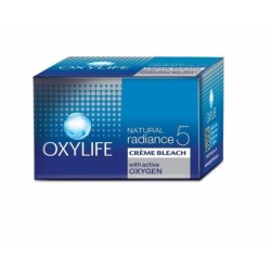 Oxylife Natural Radiance 5 Creme Bleach - with Active Oxygen 27g