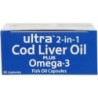Vitabiotics Ultra Cod Liver Oil Plus Omega-3, 60 Capsules