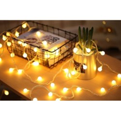 Kodayz Bulb LED Lights (Warm White, 10M) for Chirstmas Decoration