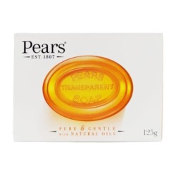 Pears Pure & Gentle Soap Bar with Natural Oils, Pack of 2 ( Each)