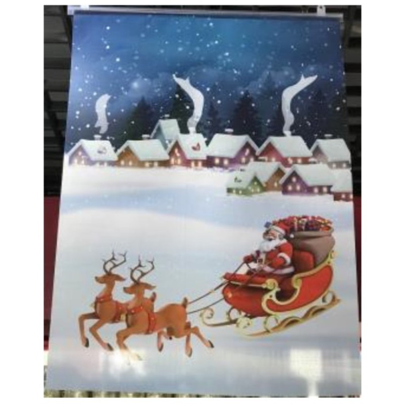 Kodayz Christmas Banners, Large Cloth Christmas Banner for Home