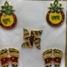Satvik Acrylic Meenakari Kalash Shubh Labh Laxmi Charan Swastik