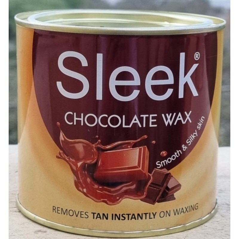 Sleek Chocolate Wax, Removes Tan Instantly on Waxing 600g
