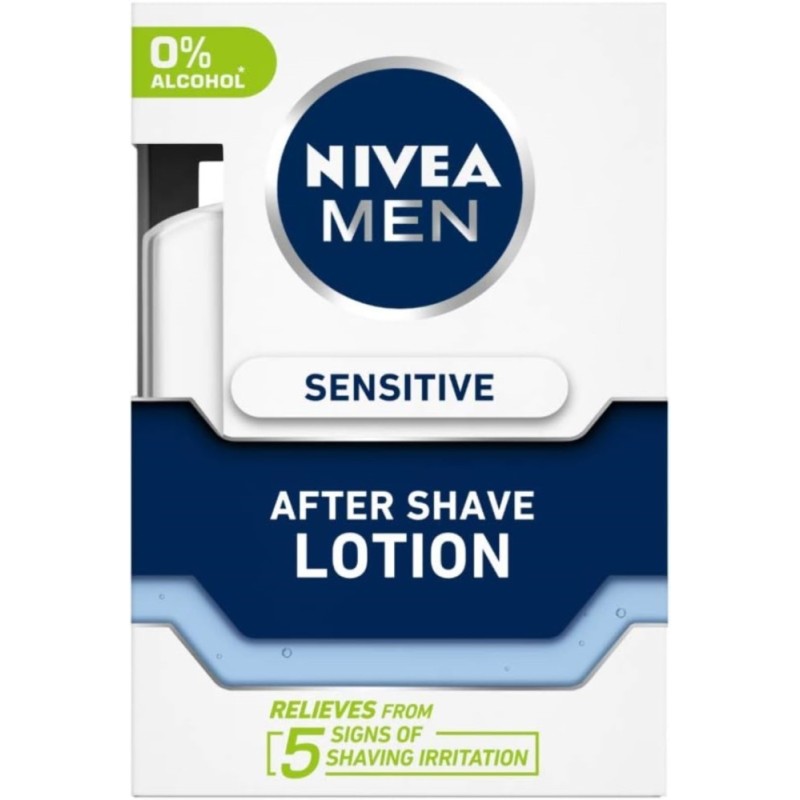 Men Shaving, Sensitive After Shave Lotion for Face 100ml