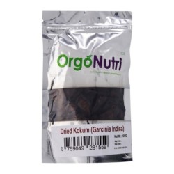 Orgonutri Dried Kokum Rinds (Garcinia Indica), Adds Flavor and Color