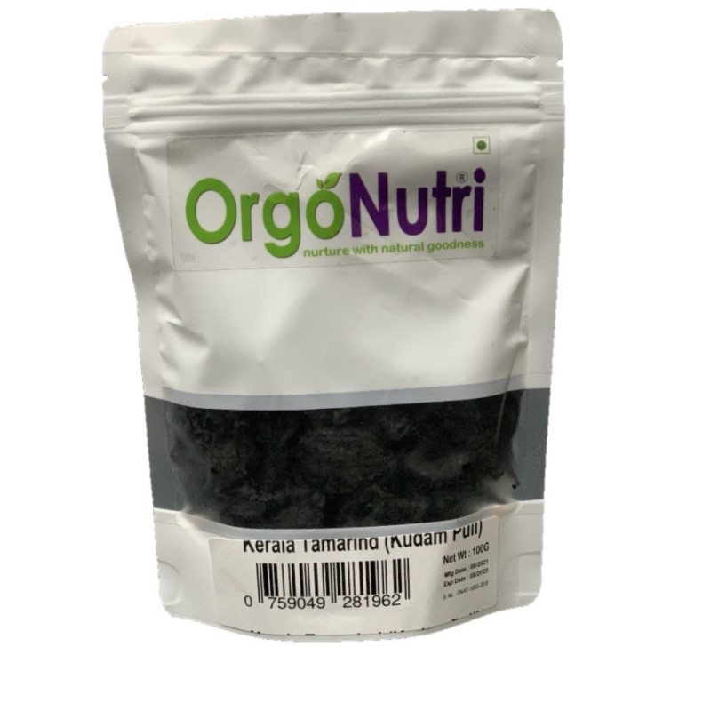 Orgonutri Kerala Tamarind (Kudam Puli) Net Wt 100g