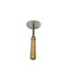 Stainless Steel Potato Smasher with Wooden Handle