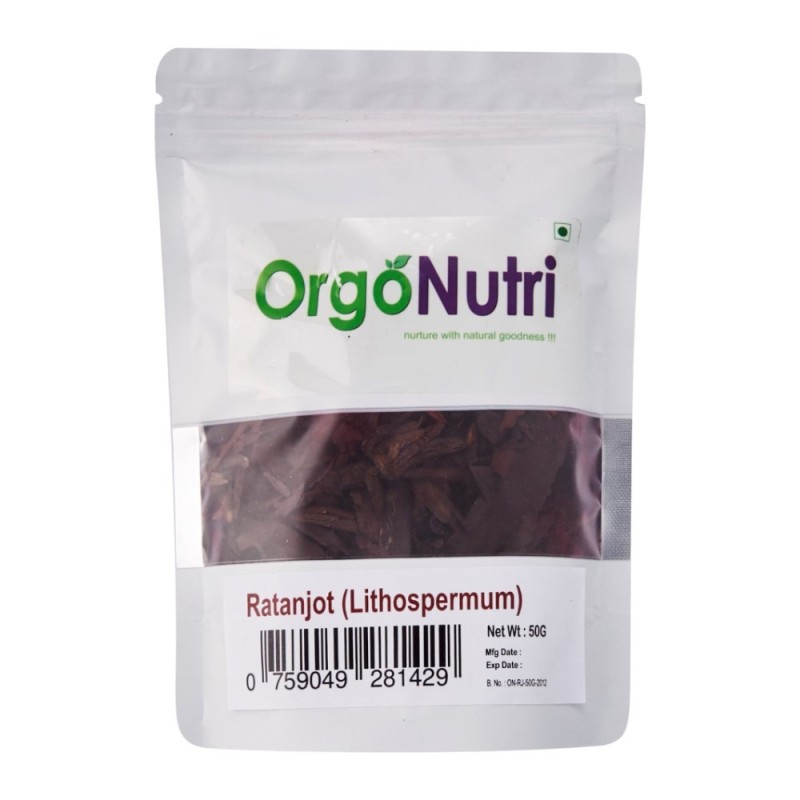 Orgonutri Dried Ratanjot, Lithospermum Root, Zǐ Cǎo, Alkanet Root