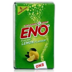 (India) Eno Lemon Multipack Digestive Fruit Salt 60 Packs