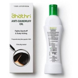 Dhathri Anti- Dandruff Oil Herbal Oil for Dandruff Relief from Itchy