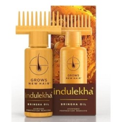 Indulekha (Oil) Bringha Oil, 100% Ayurvedic Oil, Reduces Hair Fall