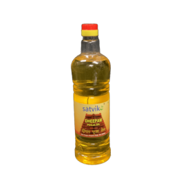 Satvik Dheepam Pooja Oil, Blend of 5 Oils, Lamp Oil for Prayer