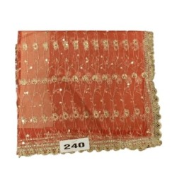 Mata Rani Chunri Vibrant Netted Mata Ki Chunri