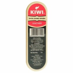 Kiwi Shoe Brush Renews and Protects Leather Shoes 1 Pcs