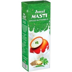 Amul Masti Buttermilk Carton Packed in a Packet and 30 X Carton 200ml