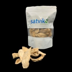 Satvik Amchur Slice Whole, Raw Mango Slice, Dried Mango Slice 100g