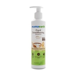 Mamaearth Curd Smoothening Shampoo for Women and Men; with Curd