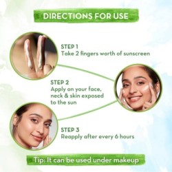 Mamaearth Ubtan Detan Sunscreen with Turmeric & Saffron SPF
