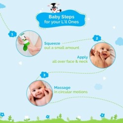 Mamaearth Milky Soft Natural Baby Face Cream for Babies, for All Skin