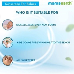 Mamaearth Mineral Based Sunscreen - Infused with Calendula & Zinc