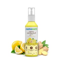 Mamaearth Lemon Anti-Dandruff Hair Oil for Flaky Scalp Scalp