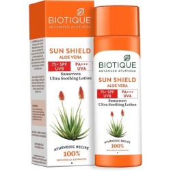 Biotique Bio Vera 75+ SPF Uva/uvb Sunscreen Ultra Soothing Body Lotion