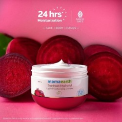 Mamaearth Beetroot Hydraful Light Moisturizing Cream with Beetroot