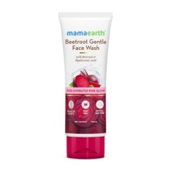 Mamaearth Beetroot Gentle Face Wash&hyaluronic Acid for Hydrated Pink