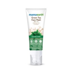 Mamaearth Green Tea Face Wash with Green Tea & Collagen for Open