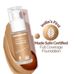 Mamaearth Hydra-Glow Full Coverage Dewy Finish Liquid Foundation