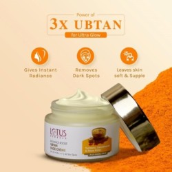 Lotus Herbals Radiance Boost Ubtan Face Cream SPF 20 Turmeric