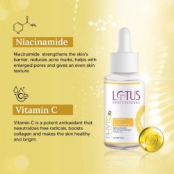 Lotus Professional Phytorx Niacinamide + Vitamin C Booster Serum