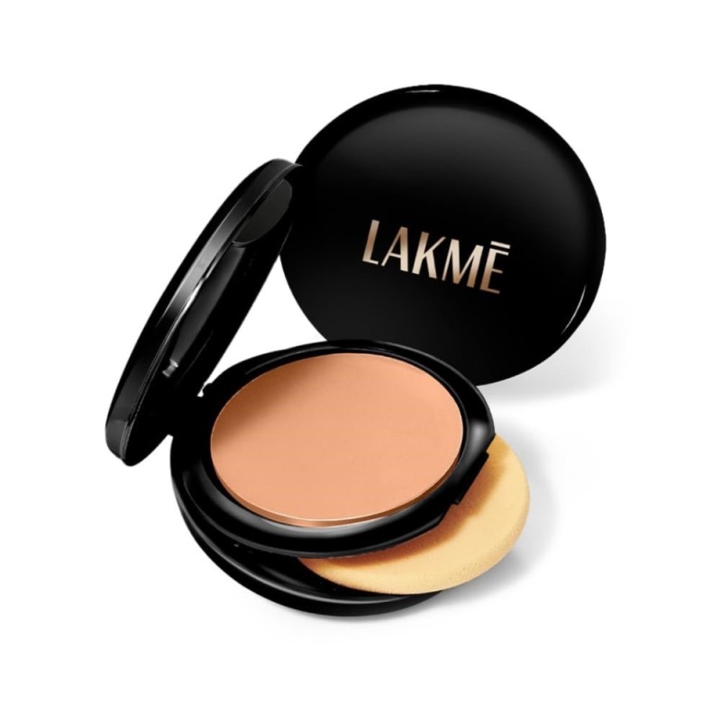 Lakme Absolute White Intense Wet and Dry Compact, Almond Honey