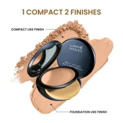 Lakme Absolute White Intense Wet and Dry Compact, Almond Honey