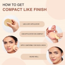 Lakmé 9to5 Fashionista Collection Double Duty Dual Finish Compact