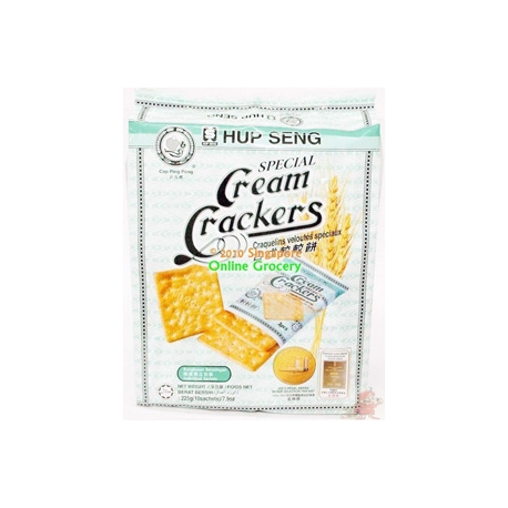 Hup Seng Wholemeal Crackers 10 Sachetes Hup Seng Wholemeal Crackers 10 Sachetes
