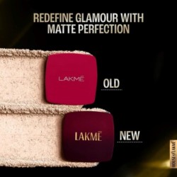 Lakmé Forever Matte Compact, Smooth Finish, for All Skin Lasts