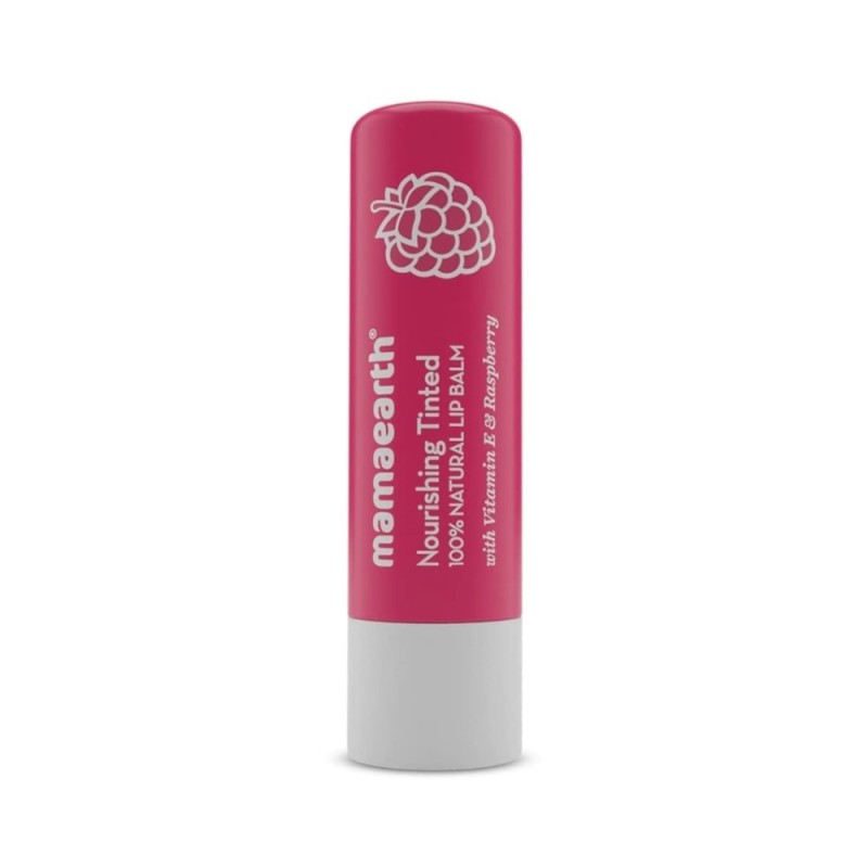 Mamaearth Nourishing Tinted 100% Natural Lip Balm with Vitamin E