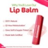 Mamaearth Nourishing Tinted 100% Natural Lip Balm with Vitamin E