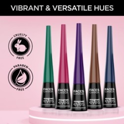 Facescanada Magneteyes Color Eyeliner Gel - Dramatic Purple,glossy