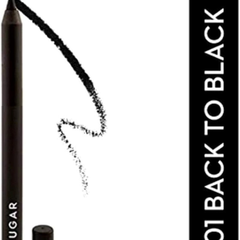Sugar Cosmetics Stroke of Genius Heavy-Duty Kohl 01 Back to Black