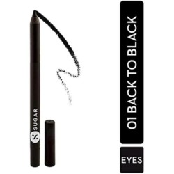 Sugar Cosmetics Stroke of Genius Heavy-Duty Kohl 01 Back to Black