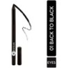 Sugar Cosmetics Stroke of Genius Heavy-Duty Kohl 01 Back to Black